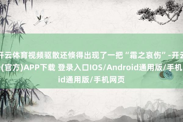 开云体育视频驱散还倏得出现了一把“霜之哀伤”-开云注册(官方)APP下载 登录入口IOS/Android通用版/手机网页